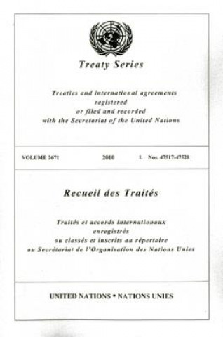 Könyv Treaty Series 2671 United Nations: Office of Legal Affairs