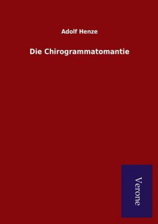 Carte Chirogrammatomantie Adolf Henze