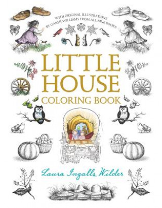 Knjiga Little House Coloring Book Laura Ingalls Wilder