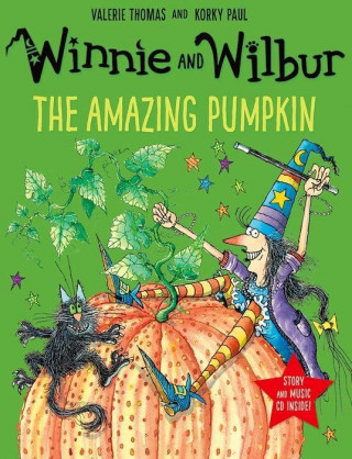 Книга Winnie and Wilbur: The Amazing Pumpkin with audio CD Valerie Thomas