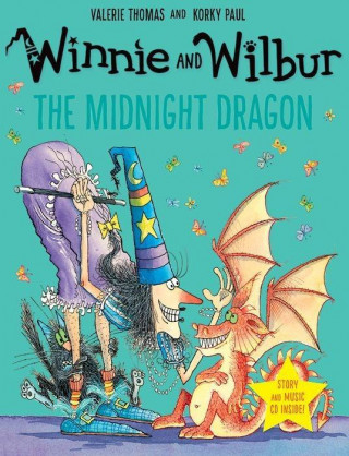 Carte Winnie and Wilbur: The Midnight Dragon with audio CD Valerie Thomas