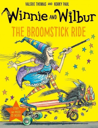 Carte Winnie and Wilbur: The Broomstick Ride with audio CD Valerie Thomas