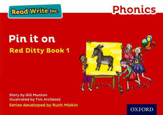 Carte Read Write Inc. Phonics: Red Ditty Book 1 Pin It On Gill Munton