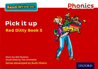 Knjiga Read Write Inc. Phonics: Red Ditty Book 5 Pick It Up Gill Munton