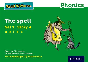 Kniha Read Write Inc. Phonics: Green Set 1 Storybook 4 The Spell Gill Munton