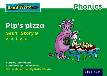 Książka Read Write Inc. Phonics: Green Set 1 Storybook 9 Pip's Pizza Gill Munton