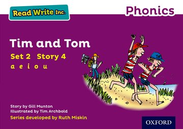 Knjiga Read Write Inc. Phonics: Purple Set 2 Storybook 4 Tim and Tom Gill Munton