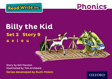 Kniha Read Write Inc. Phonics: Purple Set 2 Storybook 9 Billy the Kid Gill Munton