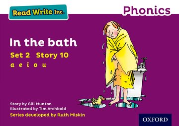 Könyv Read Write Inc. Phonics: Purple Set 2 Storybook 10 In the Bath Gill Munton