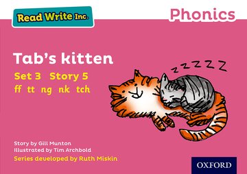 Knjiga Read Write Inc. Phonics: Pink Set 3 Storybook 5 Tab's Kitten Gill Munton