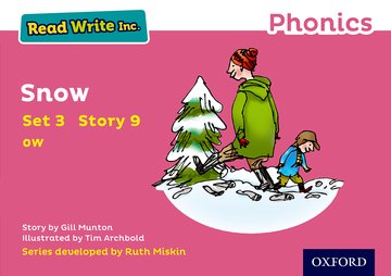 Carte Read Write Inc. Phonics: Pink Set 3 Storybook 9 Snow Gill Munton