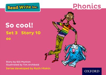 Libro Read Write Inc. Phonics: Pink Set 3 Storybook 10 So Cool! Gill Munton