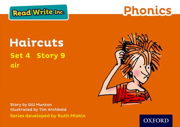 Buch Read Write Inc. Phonics: Orange Set 4 Storybook 9 Haircuts Gill Munton