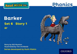 Książka Read Write Inc. Phonics: Blue Set 6 Storybook 1 Barker Gill Munton