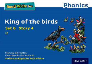 Книга Read Write Inc. Phonics: Blue Set 6 Storybook 4 King of the Birds Gill Munton