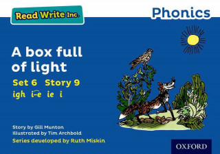 Książka Read Write Inc. Phonics: Blue Set 6 Storybook 9 A Box Full of Light Gill Munton