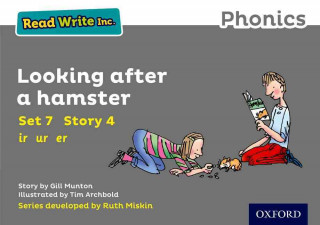 Knjiga Read Write Inc. Phonics: Grey Set 7 Storybook 4 Looking After a Hamster Gill Munton