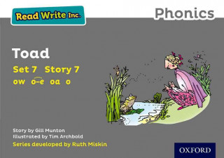 Книга Read Write Inc. Phonics: Grey Set 7 Storybook 7 Toad Gill Munton