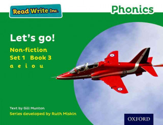 Knjiga Read Write Inc. Phonics: Green Set 1 Non-fiction 3 Let's Go! Gill Munton