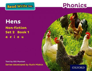 Carte Read Write Inc. Phonics: Purple Set 2 Non-fiction 1 Hens Gill Munton
