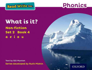 Knjiga Read Write Inc. Phonics: Purple Set 2 Non-fiction 4 What is it? Gill Munton