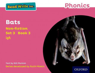 Buch Read Write Inc. Phonics: Pink Set 3 Non-fiction 3 Bats Gill Munton