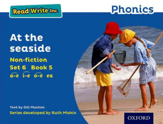 Книга Read Write Inc. Phonics: Blue Set 6 Non-fiction 5 At The Seaside Gill Munton