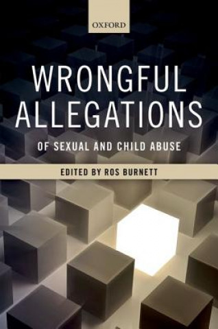 Kniha Wrongful Allegations of Sexual and Child Abuse Ros Burnett