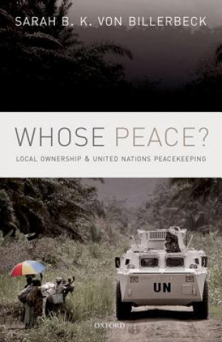 Könyv Whose Peace? Sarah B. K. Von Billerbeck