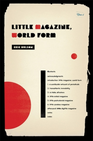 Knjiga Little Magazine, World Form Eric Jon Bulson