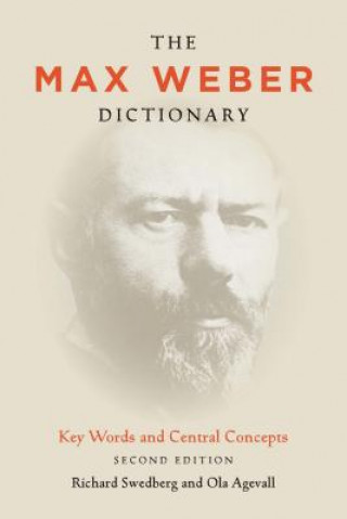 Carte Max Weber Dictionary Richard Swedberg