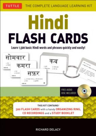 Carte Hindi Flash Cards Kit Richard Delacy