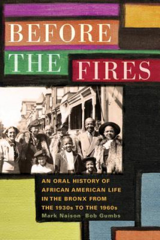 Buch Before the Fires Professor of History and African American Studies Mark (Fordham University) Naison