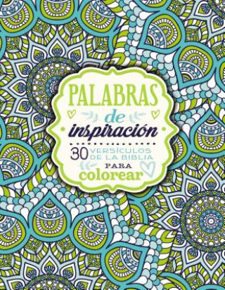 Kniha Palabras de inspiracion (Libro para colorear) Zondervan