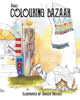 Carte Adult Colouring Bazaar ASHLEA BECHAZ