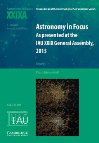 Knjiga Astronomy in Focus XXIXA Piero Benvenuti