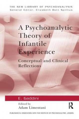 Knjiga Psychoanalytic Theory of Infantile Experience GADDINI