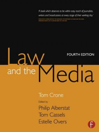 Kniha Law and the Media CRONE