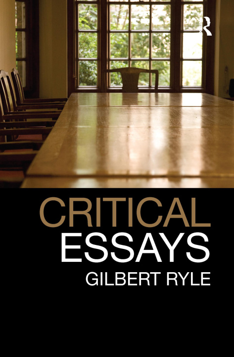 Kniha Critical Essays RYLE