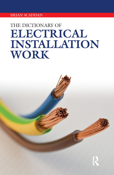 Knjiga Dictionary of Electrical Installation Work SCADDAN