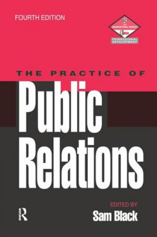 Kniha Practice of Public Relations Black
