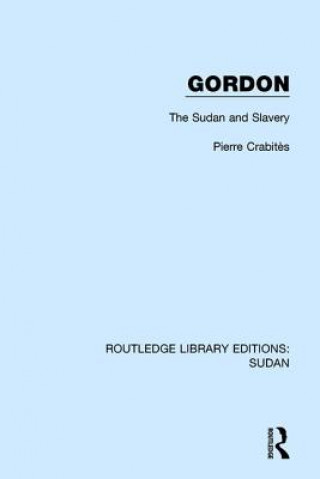 Könyv Gordon Pierre Crabites