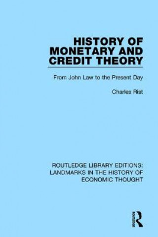 Carte History of Monetary and Credit Theory RIST
