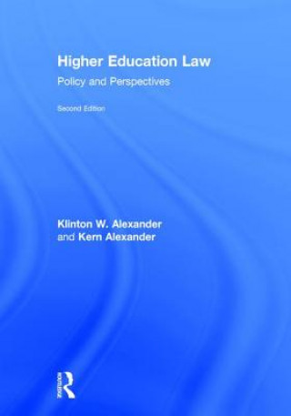 Livre Higher Education Law ALEXANDER