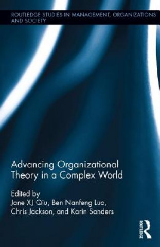 Livre Advancing Organizational Theory in a Complex World 