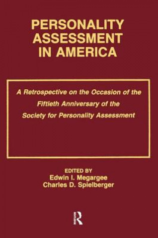 Kniha Personality Assessment in America 