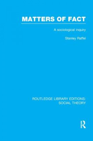 Könyv Matters of Fact (RLE Social Theory) Stanley Raffel