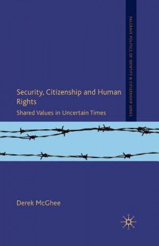 Könyv Security, Citizenship and Human Rights D. McGhee