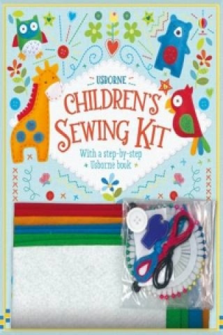 Kniha Children's Sewing Kit Abigail Wheatley