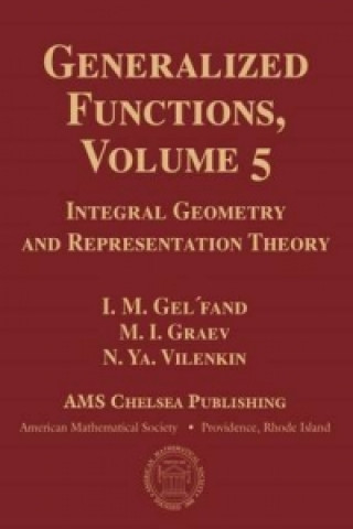 Kniha Generalized Functions, Volume 5 I. M. Gelfand